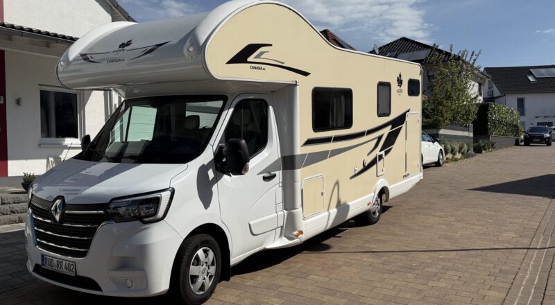 Urlaub mit dem Wohnmobil